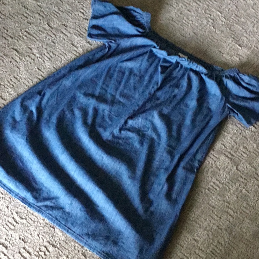 Merona denim dress Size L